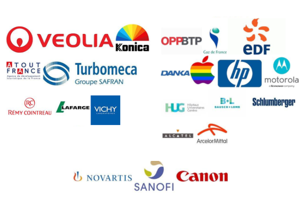 logos of Patrick JAY's clients portfolio